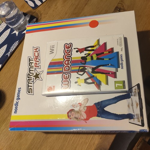 Wii dance mat pack big - dance, box