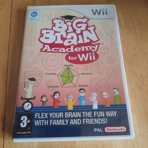 Nintendo wii big brain - nintendo,