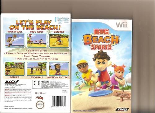 Big beach sports nintendo wii - beach,