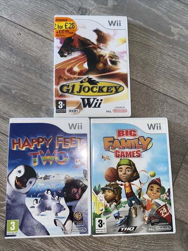Wii spiele konvolut - wii, feet