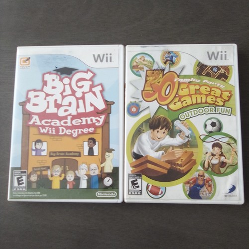 Wii family games - games, brain