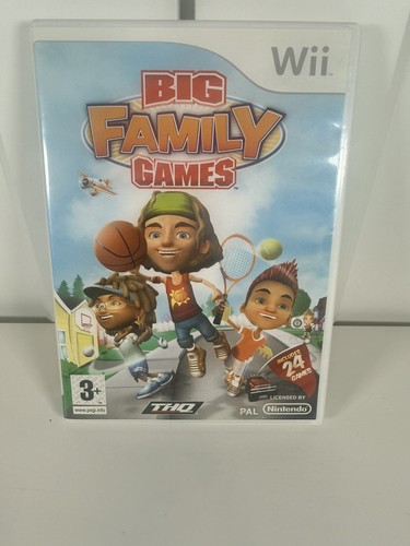 Big family games pegi - (wii), 3+